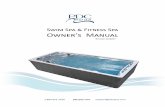 Swim Spa & Fitness Spa Owner’s Manual - media.cmsmax.com · Install the swim spa at least five feet (1.52 m) from all ungrounded (unbounded) metal surfaces. Ground fault circuit