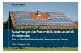 Auswirkungen des Photovoltaik-Ausbaus auf die Verteilernetze · Zuallererst: Ein herzliches Dankeschön! Roland Berger Strategy Consultants hat dank Ihrer Mitarbeit eine Studie zu