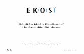 Bộ điều khiển EkoSonic Hướng dẫn Sử dụng Control Unit IFU... · Thiết bị chống thuyên tắc nội mạch EkoSonic tiệt trùng, sử dụng một lần, bao