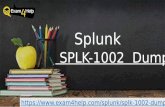 Splunk  SPLK-1002 Practice Test Questions-SPLK-1002 Exam Dumps | Exam4Help.com