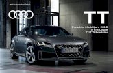 Preisliste Modelljahr 2020 TT/TTS Coupé TT/TTS Roadster · Audi TTS Coupé, Audi TTS Roadster • Stoßfänger vorn und hinten, seitliche Kühlergitter, seitliche Schwellerleisten