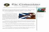 Newsletter of the Clan Donnachaidh Society Upper Midwestclandonnachaidh.org/Clish/February2013.pdf · For auld lang syne” Notes: According to the Paisley Burns Club Foundation’s