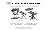 Telescopios y Accesorios - construmatica.com · Telescopios y Accesorios Tarifa de precios - Febrero 2007 (P.V.Público – IVA incluido) INFORMATICA INDUSTRIAL IN2 S.A. Volta, 202