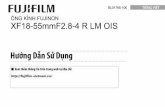Hướng Dẫn Sử Dụng - fujifilm-vietnam.vnfujifilm-vietnam.vn/Products/digital_cameras/pdf/04-Lens xf18-55VN.pdf · •Chỉ gắn và dùng phụ kiện được chỉ định