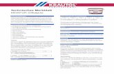 Technisches Merkblatt - Technisches Merkblatt MINAPUR Silikatputz Anwendungsbereich Wetterbest£¤ndiger