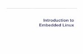 Introduction to Embedded Linux - ccrs.hanyang.ac.krccrs.hanyang.ac.kr/webpage_limdj/embedded/Introduction.pdf · 스케줄링단위(scheduling entity) 제어흐름과주소공간의집합(a