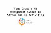 Yoam Group's HR Management System to Streamline HR Activities