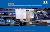PR70 - bfsales.com · PR70 – Technology You Can Count On Multiple Feed Systems A variety of feed package options are available: • Polyethylene tanks • Stainless steel tanks