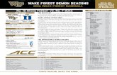 No. 10 Wake Forest vs. No. 7 Duke - s3.amazonaws.com fileThursday, 11:00 RHP Parker Dunshee (Jr., 8-4, 3.27 ERA) vs. RHP Kellen Urbon (Grad., 7-1, 2.72 ERA) Wake Forest Notes.....