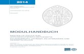 MODULHANDBUCH - zfl.uni-koeln.dezfl.uni-koeln.de/sites/zfl/ZfL-Navi/Modulhandbuecher/Master/2014/MHB-M_Mathematik... · 2014 mathematisch-naturwissenschaftliche fakultÄt universitÄt