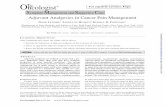 OTncologist - AlphaMed Presstheoncologist.alphamedpress.org/content/9/5/571.full.pdf · Mexiletine (Mexitil®) 150 mg qd 100-300 mg tid Lidocaine intravenous (Xylocaine ® ) 2 mg/kg