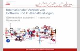 Münchner Fachanwaltstag IT-Recht Internationaler Vertrieb ... · Transfer Pricing 6. Betriebsstättenbesteuerung 7. Doppelbesteuerungsabkommen 8. Praktische Hinweise 18. Oktober