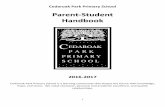 Parent-Student Handbook - West Linn · 1 Cedaroak Park Primary School Parent-Student Handbook 2016-2017 Cedaroak Park Primary School is a learning community that shapes the future