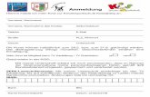 Anmeldungüssaberg.de/files/Anmeldung.pdf · Hiermit melde ich mein Kind zur Kindersportschule Küssaberg an. Die Kurse können halbjährlich zum 28.2. bzw. zum 31.8. gekündigt werden.