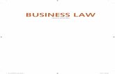 BUSINESS LAW - pearsonhighered.com · BUSINESS LAW TENTH EDITION Henry R. Cheeseman Professor Emeritus Marshall School of Business University of Southern California New York, NY A01_CHEE8780_10_SE_FM.indd