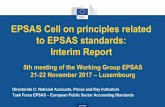 EPSAS Cell on principles related to EPSAS standards ... · PDF fileRelevance Relevance Relevance Neutrality Relevance Relevance Reliability Faithful Representation -materiality Reliability