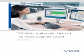 TIS-Web Automatic Upload / TIS-Web Scanner Client ·  TIS-Web Automatic Upload TIS-Web Scanner Client Installation Guide