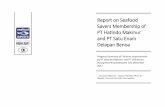 Report on Seafood Savers Membership of PT Hatindo Makmur ... · 21 bintang timur 04 sendangbiru yellowfin tuna 2,568 23/4/2017 05/02/2017 22 wahid sendangbiru albacore 3,217 07/06/2017