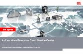 Aufbau eines Enterprise Cloud Service Center · s -a ICT aus einer Hand: Cloud Services, Beratung, Entwicklung, Betrieb, Service 3.600 Mitarbeiter (2015) 825 Millionen Euro Umsatz