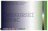 CRNOGORSKI NOVAC - cbcg.me novac 18.05.2013.pdf · sa Cetinja organizovali su izložbu Crnogorski novac. Slike novčanica koje su prezentovane u ekspoziciji dizajni- rali su učenici