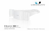 5 GHz, 60 Beamwidth Horn Antenna - dl.ubnt.com · Introduction Thank you for purchasing the Ubiquiti Networks® 5 GHz, 60° Beamwidth Horn™ Antenna. This Quick Start Guide is designed