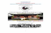 Introducing Authentic Shaolin and Wudang Qi Gong in India · Qi Gong Health Exercises 1) Longevity exercises 2) Five Animal Qi Gong 3) Chen Village Qi Gong 4) Ba Duan Jin 5) Imperial