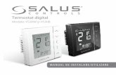 Termostat digital - Salus Controls Romania · Testare OR + 5 SECUNDE + + 5 SECUNDE 5 SECUNDE + OR Manual de instalare/utilizare VS30W și VS30B 15 INSTALARE. Instalarea - Prima Pornire