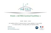 Point « ACTRIS Central Facili4es fileJournées ACTRIS-FR, Paris, 25-26 Septembre 2017 Center for Aerosol Remote Sensing (CARS) • Théma4que scien4ﬁque couverte par le CF ü Propriétés
