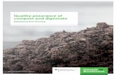 Quality assurance of compost and digestate – Experiences ... · 1 Quality assurance of compost and digestate – Experiences from Germany Quality assurance of compost and digestate