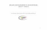 PLAN GEOGRÁFICO NACIONAL 2017-2021 - app.sni.gob.ecapp.sni.gob.ec/.../CONAGE/Plan_Geografico_Nacional_2017_2021.pdf · Objetivo general Garantizar la generación y actualización