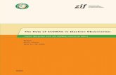 The Role of ECOWAS in Election Observation - zif-berlin.org · The Zentrum für Internationale Friedenseinsätze (ZIF) was established by the German Federal Government in June 2002