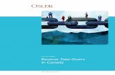Reverse Take Overs in Canada - Osler, Hoskin & Harcourt · Osler, Hoskin & Harcourt llp 2 Reverse Take-Overs in Canada Companies wishing to access the Canadian capital markets by