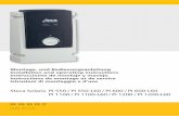 Steca Solarix PI 550 / PI 550-L60 / PI 600 / PI 600-L60 PI ... · Montage- und Bedienungsanleitung Installation and operating instructions Instrucciones de montaje y manejo Instructions