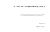 vCloud API Programming Guide - vCloud Director 5 - VMware · 10.09.2012 · vCloud API Programming Guide vCloud Director 5.1 This document supports the version of each product listed
