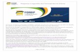 Perguntas e Sugestões dos Participantes do Evento · O II Fórum de Diárias e Passagens (FORDP), realizado nos dias 21 e 22 de novembro de 2017 em Brasília- DF, adotou a sistemática