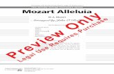 The Strictly Strings Orchestra Series Mozart Alleluia · The Strictly Strings Orchestra Series INSTRUMENTATION Conductor Score 1 Violin I 8 Violin II 8 Violin III (Viola )3 Viola