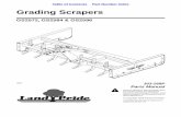 Grading Scrapers - Land Pride · 4 GS2572, GS2584 & GS2596 Grading Scrapers 303-268P 07/10/18 Table of Contents Part Number Index