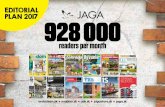 readers per month - JAGA · 928 000 readers per month If you are interested, please contact our commercial department at +421 2 50 200 262, obchod@jaga.sk or our commercial representatives