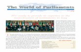 The World of Parliaments - archive.ipu.orgarchive.ipu.org/PDF/wop/10_en.pdf · T he representatives of 117 national parliaments, including 24 Presiding Officers, who met in Santiago