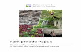 Park prirode Papuk Park prirode Papuk Stru¤†na podloga za¥Œtite prirode za prostorni plan podru¤†ja