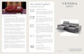 So einfach geht’s VENOSA - sofanella.de · VENOSA KINO So einfach geht’s Unkompliziert und sicher Lieblingssofa aussuchen Schauen Sie sich im Onlineshop von Sofanella nach Ihrem