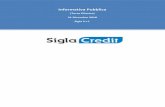 Sigla - Terzo Pilastro 2018 V.1.0 clean · 3 Introduzione In data 9 agosto 2016, Sigla S.r.l. ha ricevuto da Banca d’Italia ufficiale comunicazione di avvenuta iscrizione nell’Albo