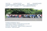SITE VISITED AT SARDAR SAROVAR DAM AT 24/08/2017 AT SARDAR SAROVAR DAM.pdf · site visited at sardar sarovar dam at 24/08/2017 (3rd, 5th and 7th semester) prepared by: assistant professor