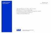 Transition to the Accrual Basis of Accounting: Guidance ... · application of the accrual basis of accounting to governmental financial reporting. This support is based on the view