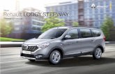 New Renault LODGY STEPWAY - cdn.renault.com · The styling of the new Renault LODGY STEPWAY is both dynamic and eye-catching. The distinctive jewel-studded front grille along with