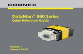 DataMan 360 Series Quick Reference Guide - Cognex · DataMan360Accessories LENSOPTIONSAND COVERS 10.3mmM12lenswithlocking(DM300-LENS-10)and10.3mmIRM12lens withlocking(DM300-LENS-10-IR)