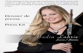 Dossier de presse Press Kit - nadialabrie.com filethe Concerto No. 7 by Devienne, the Concerto Tradicionuevo for flute, guitar and orchestra by Patrick Roux (commissioned Canadian