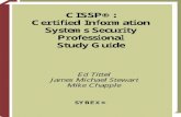 CISSP - download.e-bookshelf.de fileSan Francisco • London CISSP ®: Certiﬁed Information Systems Security Professional Study Guide 2nd Edition Ed Tittel James Michael Stewart