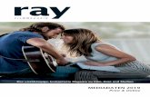 ray Mediadaten 2019 · Druckunterlagen druckfähiges PDF per E-Mail an anzeigen@ray-magazin.at oder auf unseren ftp-Server ftp.ray-magazin.at; User c5ray; Passwort ray-kunde – oder