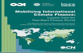 Mobilising International Climate Finance - CBD · Mobilising International Climate Finance: Lessons from the Fast-Start Finance Period Smita Nakhooda, Taryn Fransen, Takeshi Kuramochi,